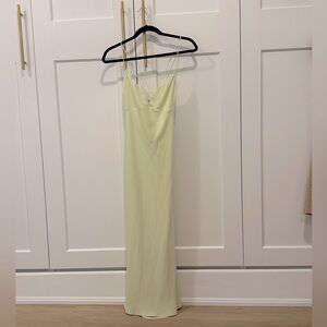 Abercrombie Pastel Green Keyhole Midi Dress | Size M